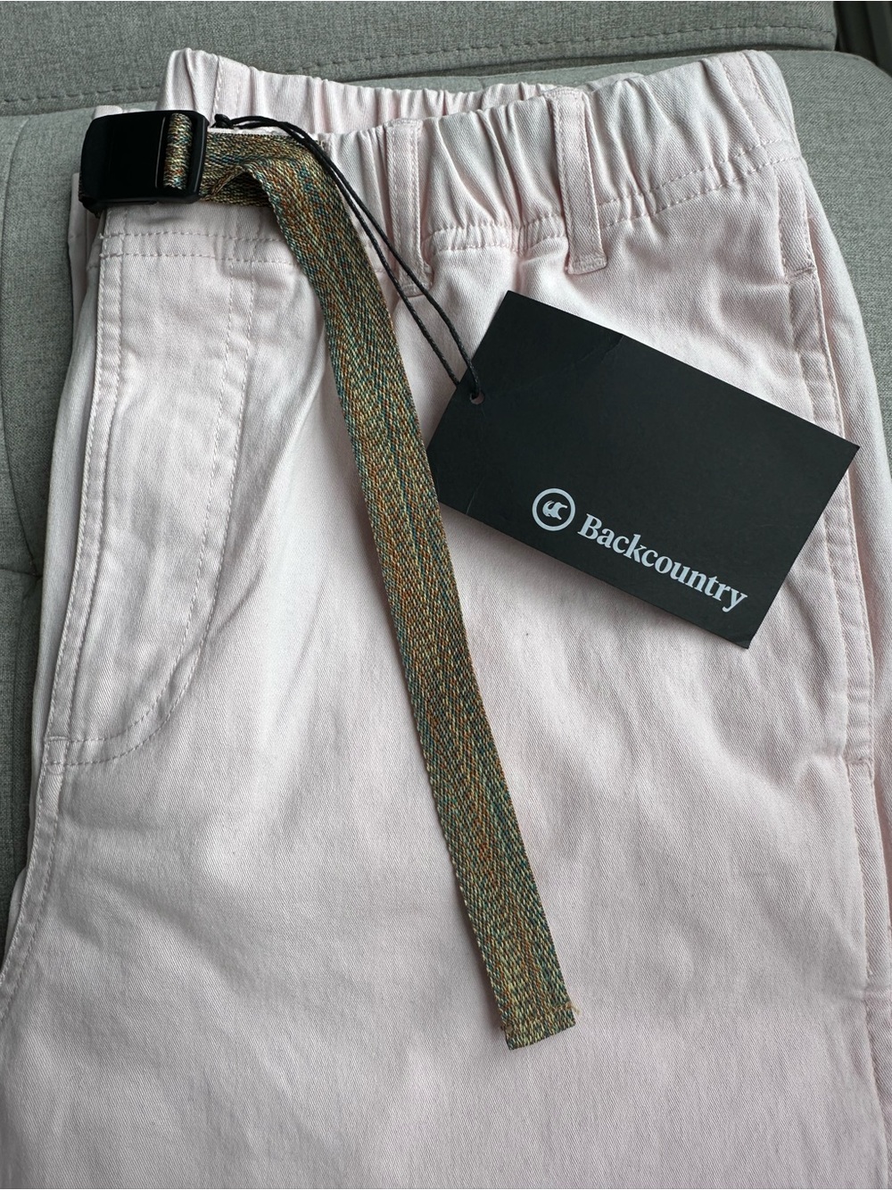 Backcountry Women's High-Rise Jeans in Light Pink